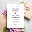 Search for rustic heart wedding invitations Tree