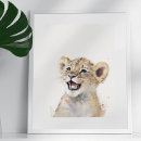 Search for jungle nursery posters Lion