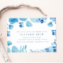 Search for seashell baby shower invitations Watercolor