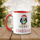 Search for penguin christmas mugs Santa