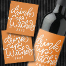 Search for halloween wine labels Witch