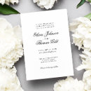 Search for traditional wedding invitations Black
