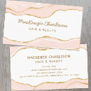 Search for pink and gold business cards Sparkle