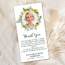 Search for funeral thank you cards In loving memory