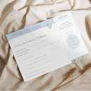 Search for boarding pass passport invitations Blue