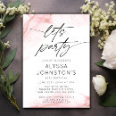 Search for stylish 40th birthday invitations Watercolor
