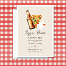 Search for coed diaper party invitations Pizza and beer