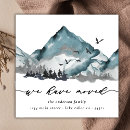 Search for mountain moving announcement cards Woods