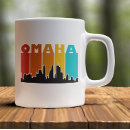 Search for colourful skylines mugs Retro