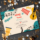 Search for sing birthday invitations Dance