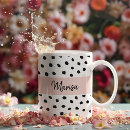 Search for pink and black coffee mugs Modern