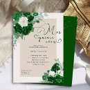Search for emerald green quince invitations Elegant