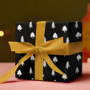 Search for black and white wrapping paper Winter