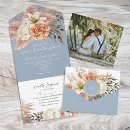 Search for peach invitations Rustic