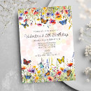 Search for butterfly butterflies garden party invitations Colourful