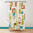 Search for mid century shower curtains Geometric