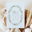 Search for floral wreath baby shower invitations Baby in bloom