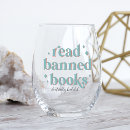 Search for banned books barware Book lover