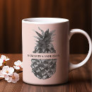 Search for pink pineapple mugs Cute