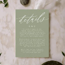Search for details invitations Sage green