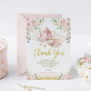 Search for teapot thank you cards A baby is brewing