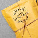 Search for do not bend rubber stamps Handle with care