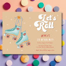 Search for lets skate invitations Pastel