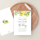 Search for fruit wedding invitations Modern