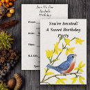 Search for singing birds invitations Cute