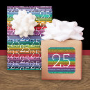 Search for rainbow square stickers Happy birthday