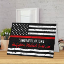 Search for firefighter congratulations cards Retirement