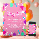 Search for dirty 30 invitations Getting older