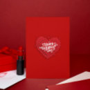 Search for happy valentines day invitations Red