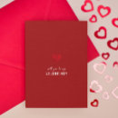 Search for will you be my valentine invitations Red
