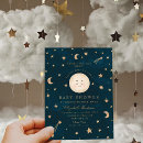 Search for we are over the moon baby shower invitations Gold