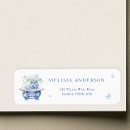 Search for chinese return address labels Watercolor