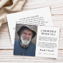 Search for double sided thank you cards Funeral