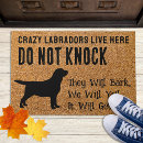 Search for crazy dog doormats Cute
