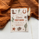 Search for wild west invitations First rodeo