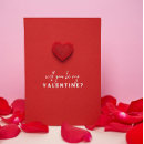 Search for will you be my valentine invitations Red