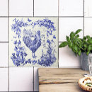 Search for vintage rooster tiles Rustic