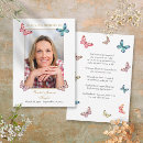 Search for butterfly poem cards Memorial