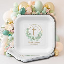 Search for first communion plates Eucalyptus