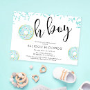 Search for oh baby doughnut invitations Cute
