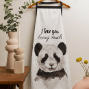 Search for funny valentines aprons Black and white