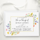 Search for vintage wildflower wedding invitations Vintage pressed flowers