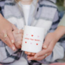 Search for love you more mugs Red heart