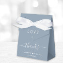 Search for dusty blue wedding favour boxes Simple