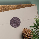 Search for round gold return address labels Elegant