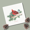 Search for red cardinal napkins Festive